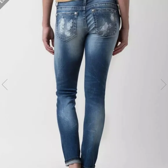 MISS ME Signature Ankle Skinny Stretch jean - Picture 7 of 11